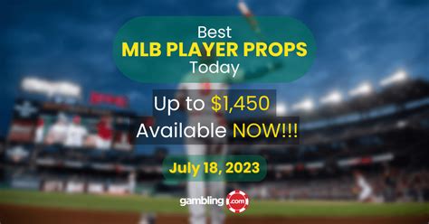 best mlb prop bets today|Best MLB Prop Bets Today .